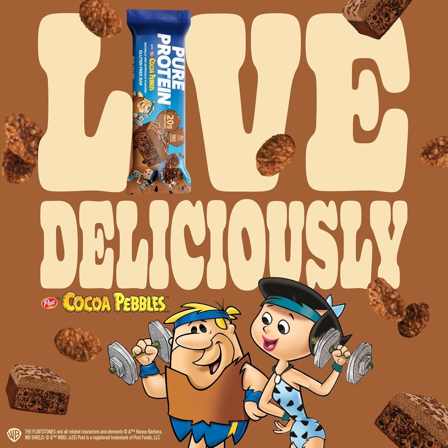 Pure Protein - Cocoa PEBBLES™ Protein Bars – 20G Protein - 4CT