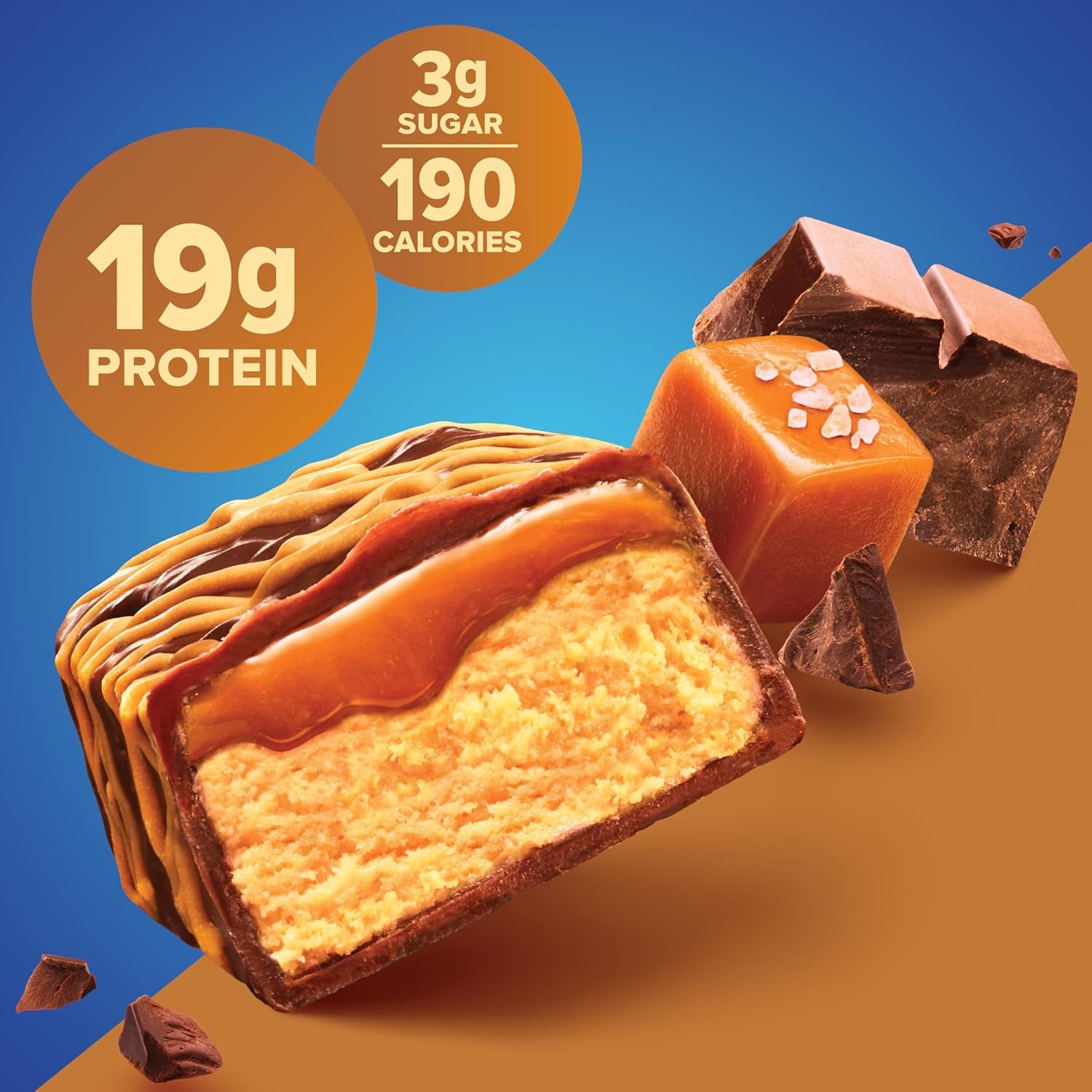 Pure Protein - Chocolate Salted Caramel - 19G Protein - 12CT