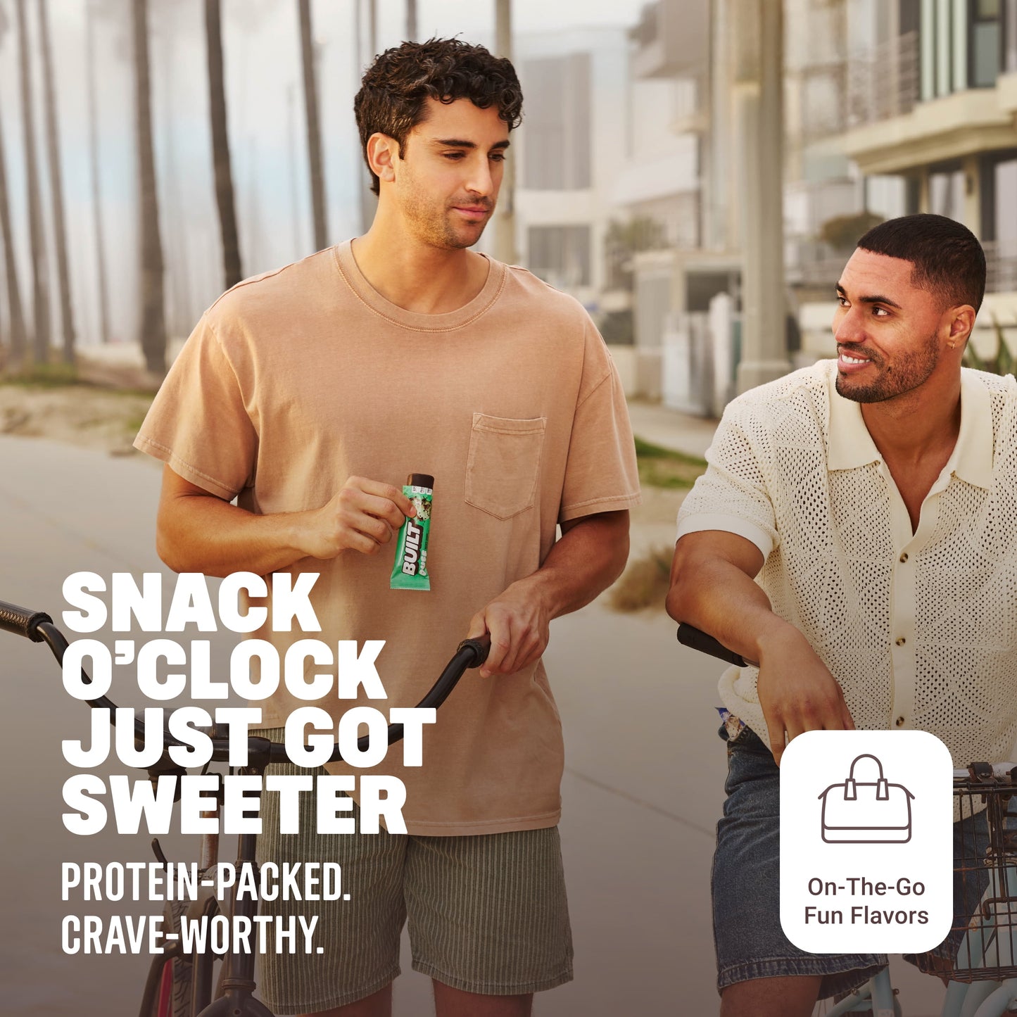 , Puff Protein Snack Bars, Mint Chip, 17G Protein, Collagen, Gluten Free, 12Ct Box