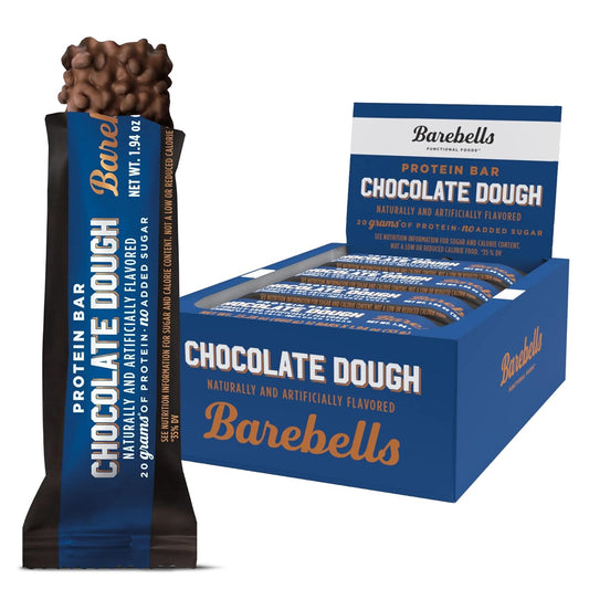 Barebells - Protein Bars - Chocolate Dough - 20G Protein - 12CT