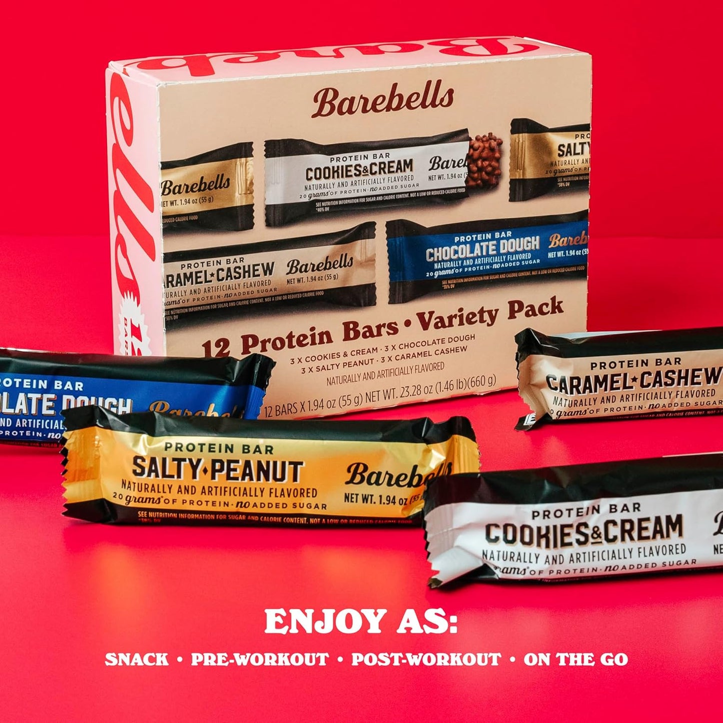 Barebells - Protein Bars - Variety Pack - 20G  Protein - 12CT