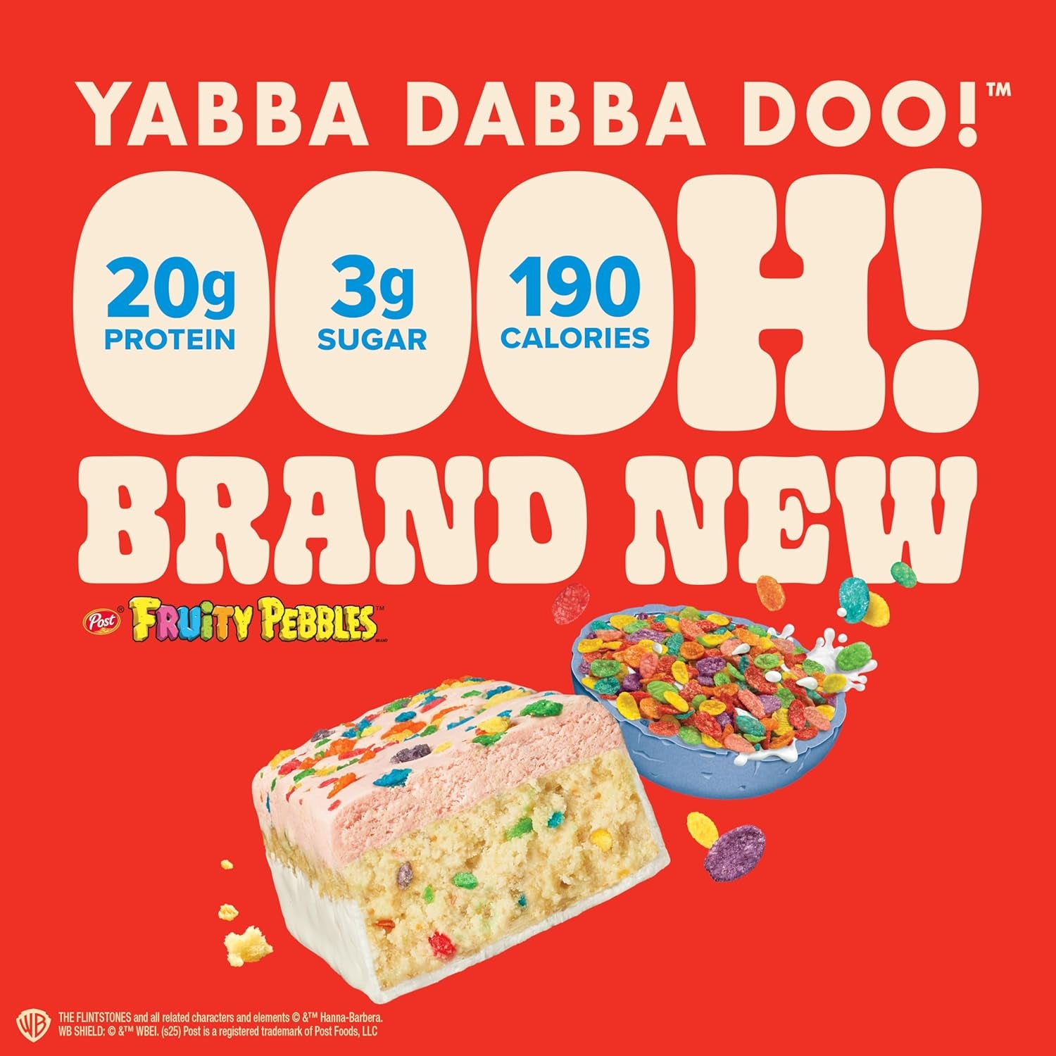 Pure Protein - Fruity PEBBLES™ Protein Bars – 20G Protein - 4CT