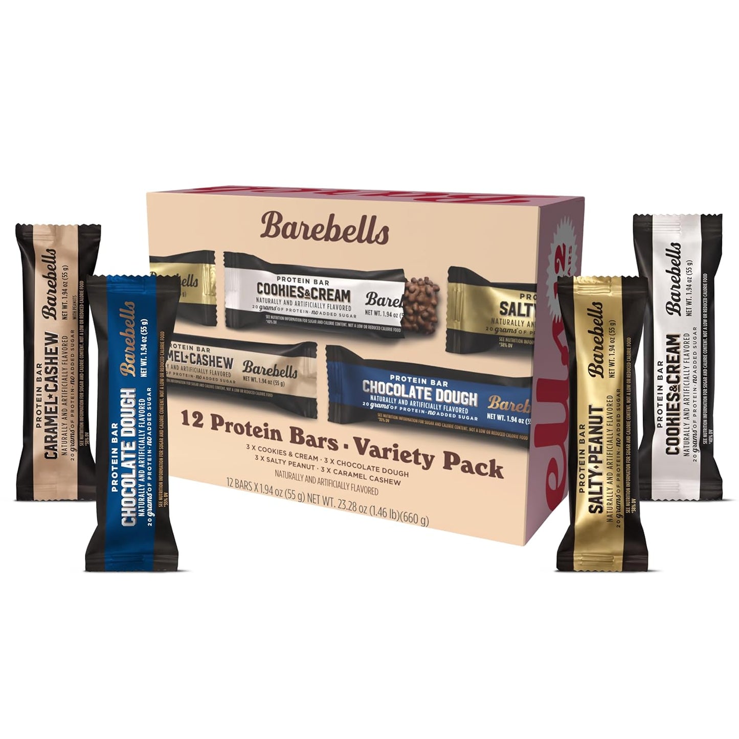 Barebells - Protein Bars - Variety Pack - 20G  Protein - 12CT