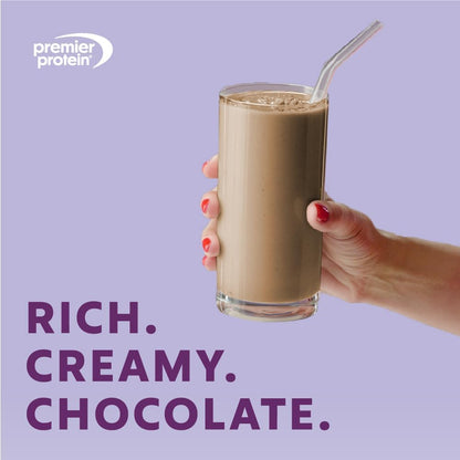 Powder plus Fiber, Chocolate, 25G Protein, 7G Fiber to Support Gut Health, No Added Sugar (17 Servings)