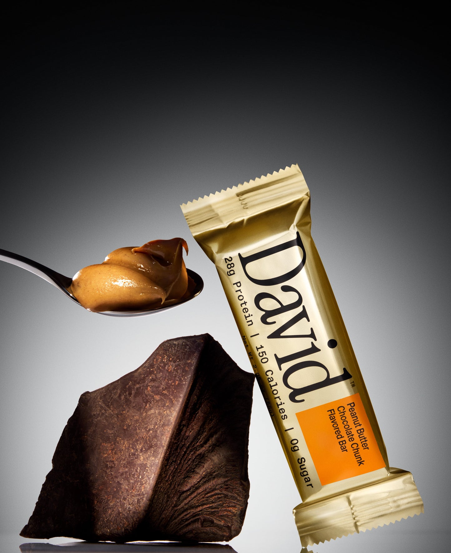 David High Protein Bars, Peanut Butter Chocolate Chunk - 28G Protein - 1 Carton, 12CT