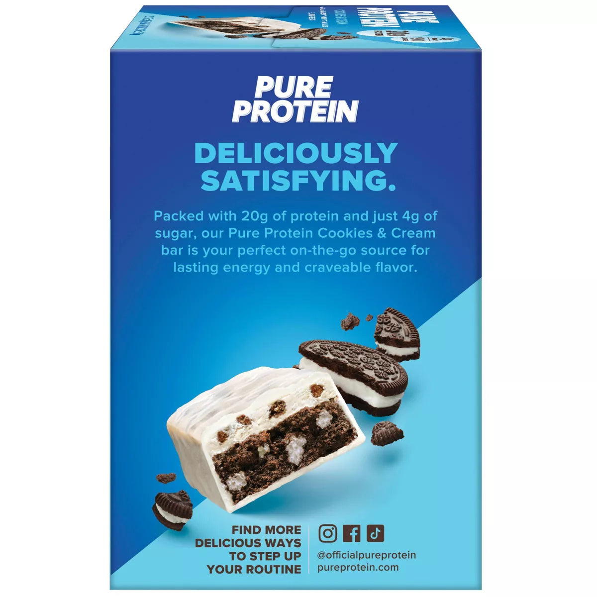 Pure Protein - Cookies & Cream - 20G Protein - 12CT