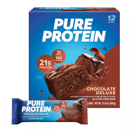 Pure Protein - Chocolate Deluxe - 21G Protein - 12CT