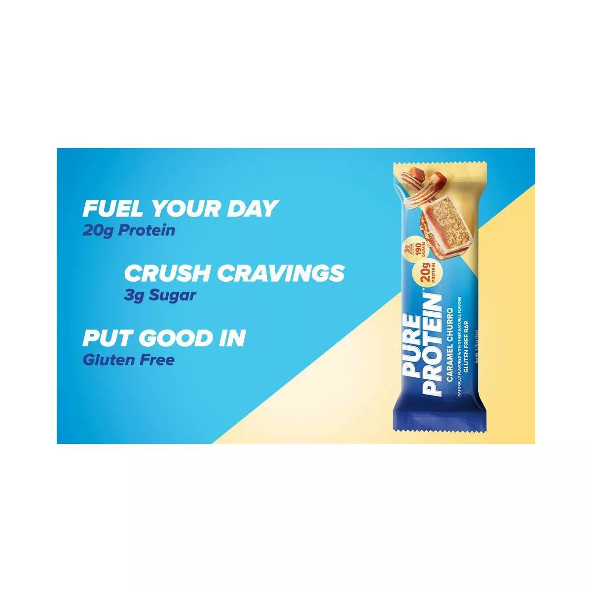 Pure Protein - Caramel Churro - 20G Protein - 12CT