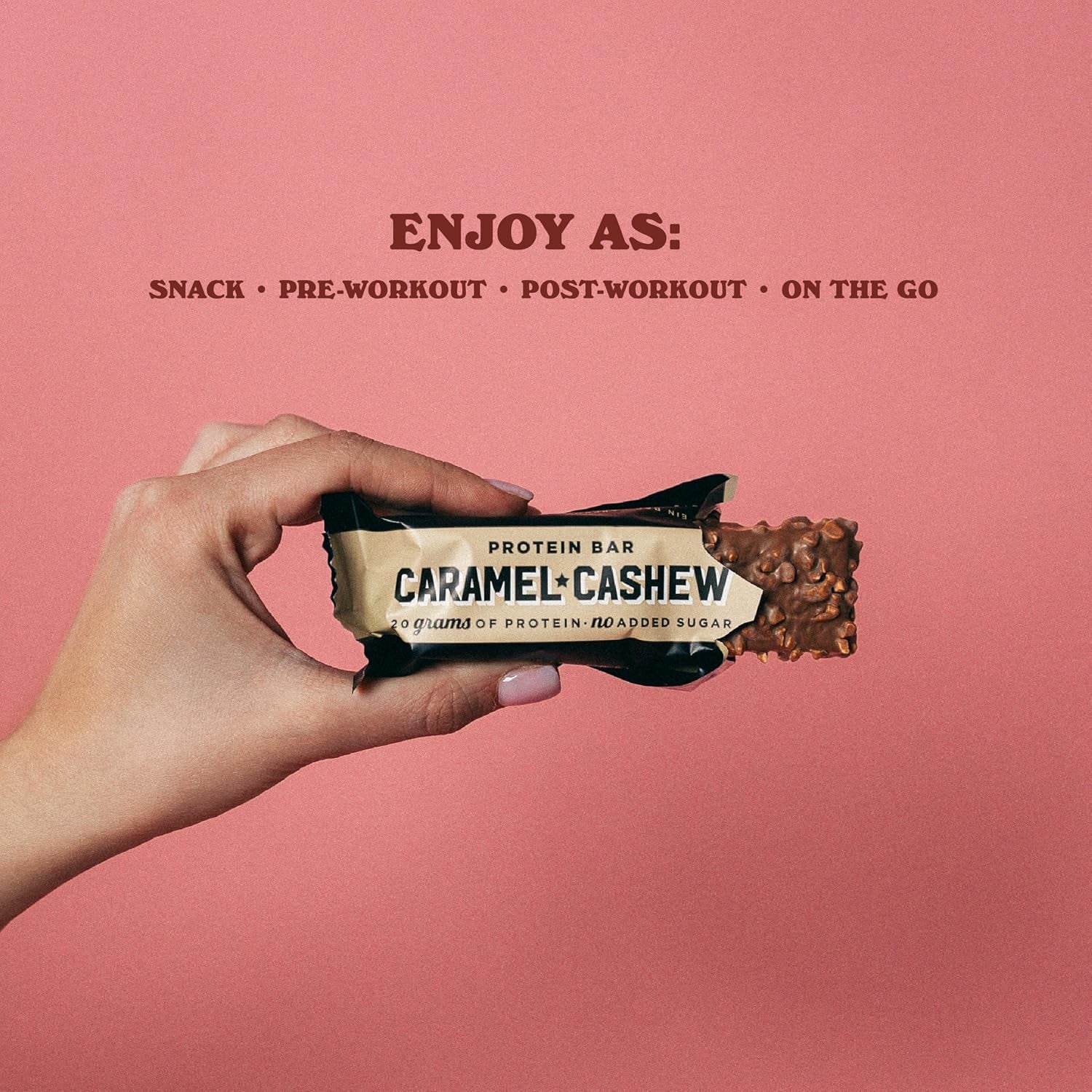 Barebells - Protein Bars - Caramel Cashew - 20G Protein - 12CT