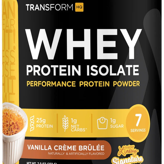 Whey Protein Isolate - Vanilla Creme Brulee