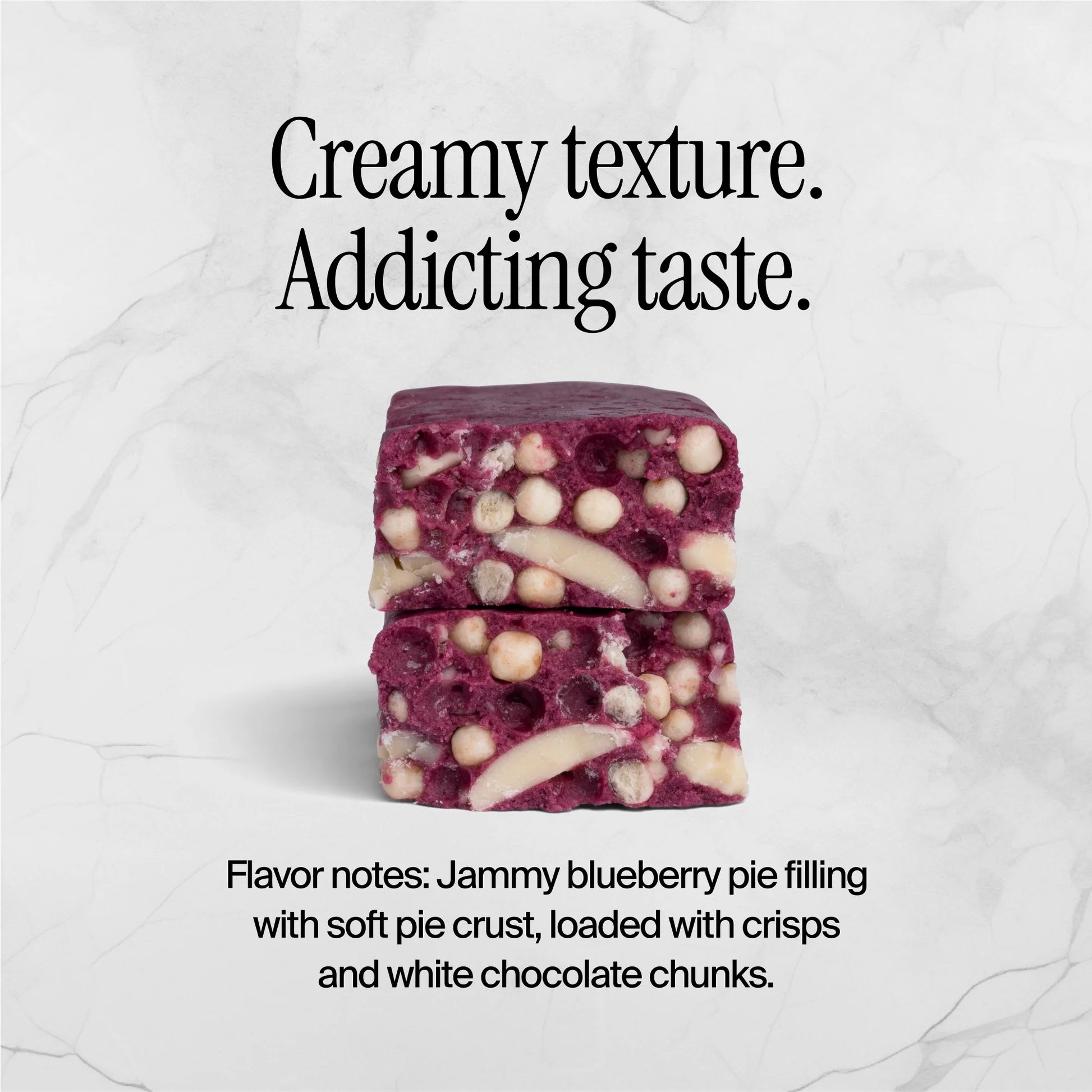 David High Protein Bars, Blueberry Pie - 28G Protein - 1 Carton, 12CT