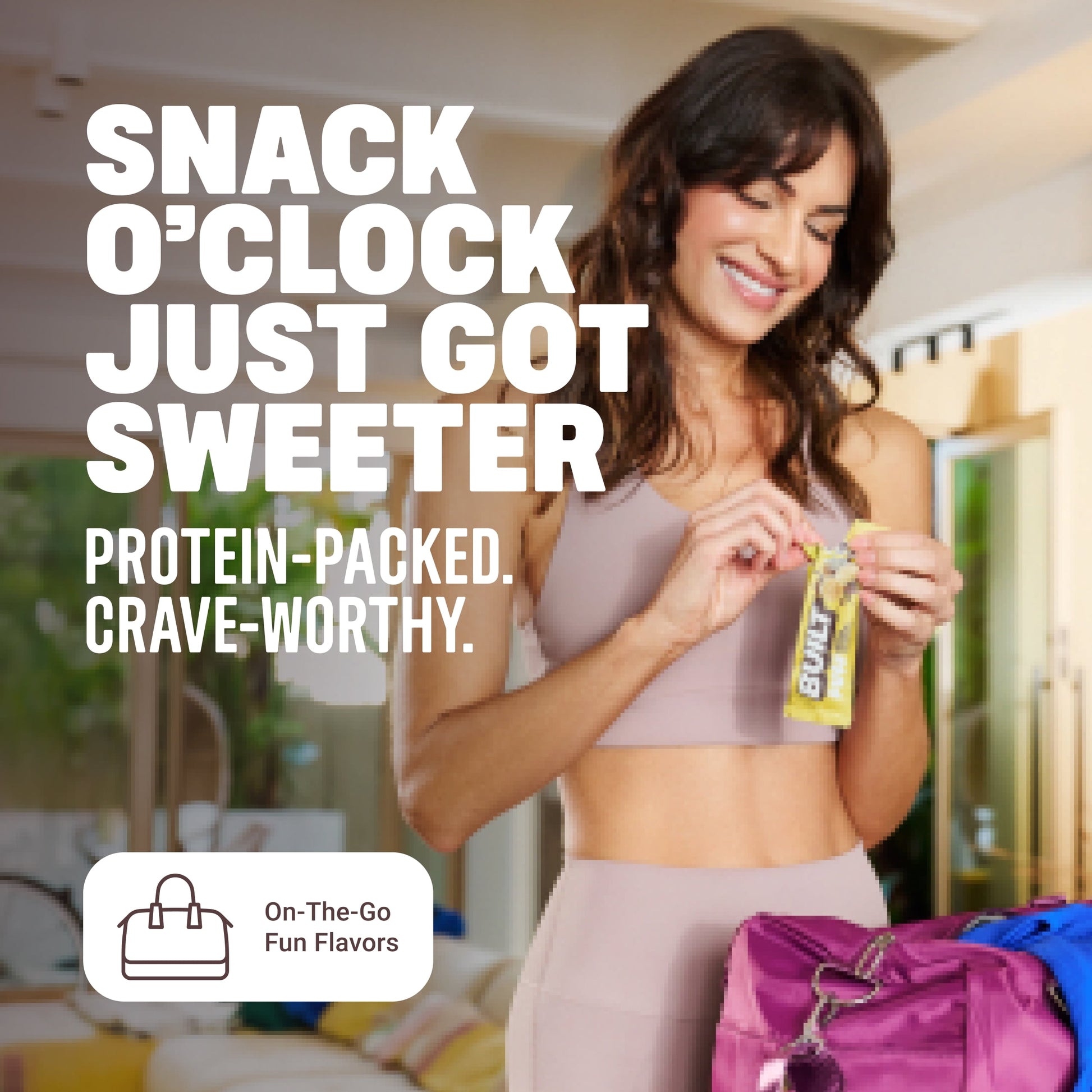 BUILT Puff Protein Bars - Banana Cream Pie - 17G Protein - Collagen - 12CT