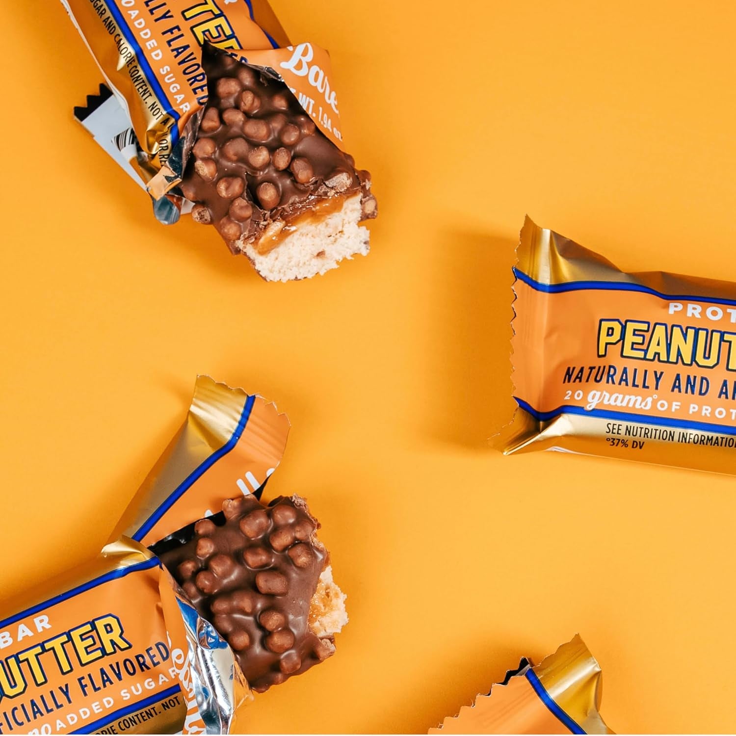 Barebells - Protein Bars - Peanut Butter - 20G Protein - 12CT