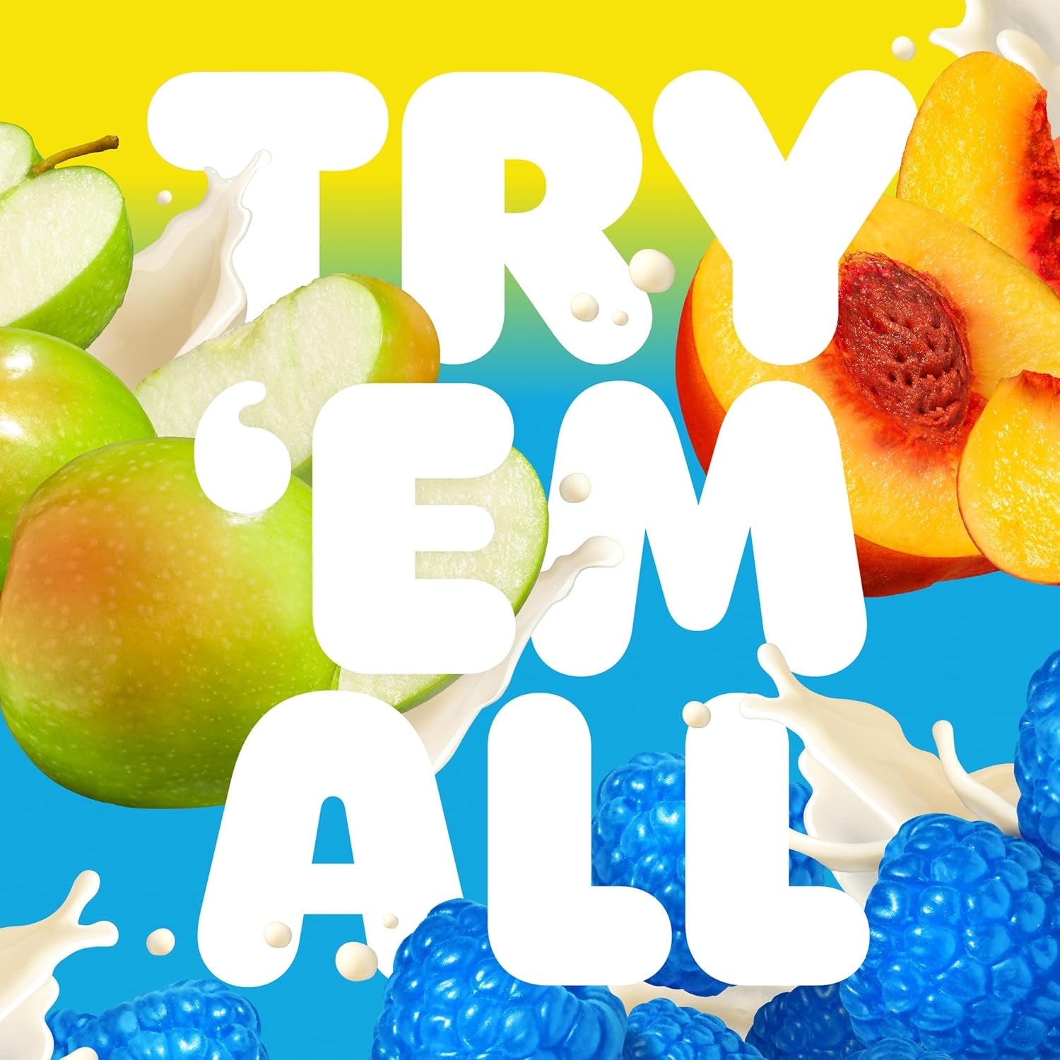 BUILT Sour Puff Protein Bars - Blue Razz Blast - 16G Protein - Collagen - 12CT