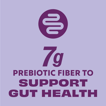 Powder plus Fiber, Chocolate, 25G Protein, 7G Fiber to Support Gut Health, No Added Sugar (17 Servings)