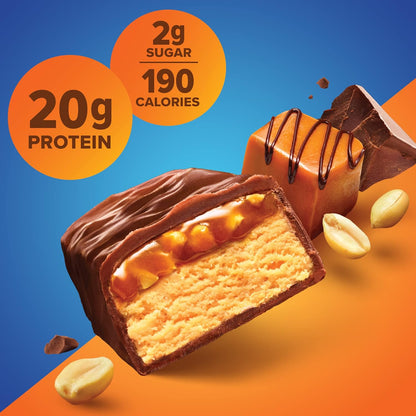 Pure Protein - Chocolate Peanut Caramel - 20G Protein - 12CT