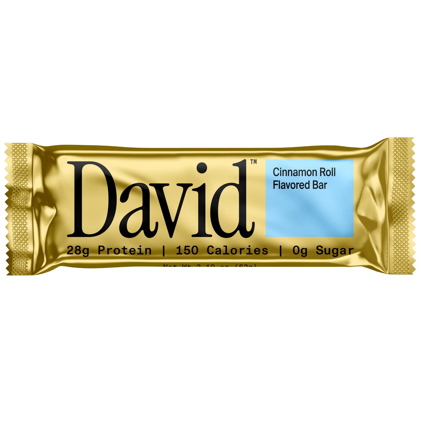 David High Protein Bars, Cinnamon Roll - 28G Protein - 1 Carton, 12CT